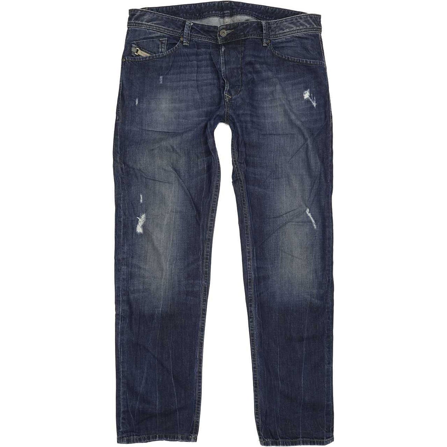 Diesel Darron Men Blue Straight Regular Jeans W37 L32