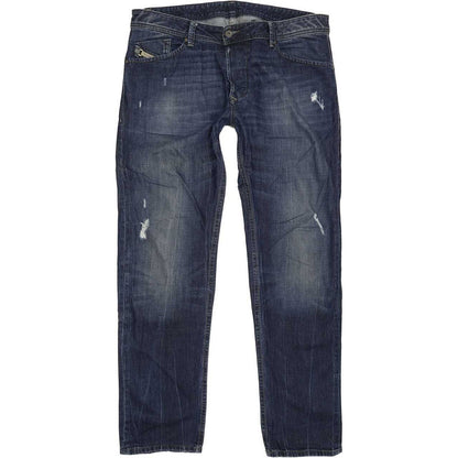 Diesel Darron Men Blue Straight Regular Jeans W37 L32