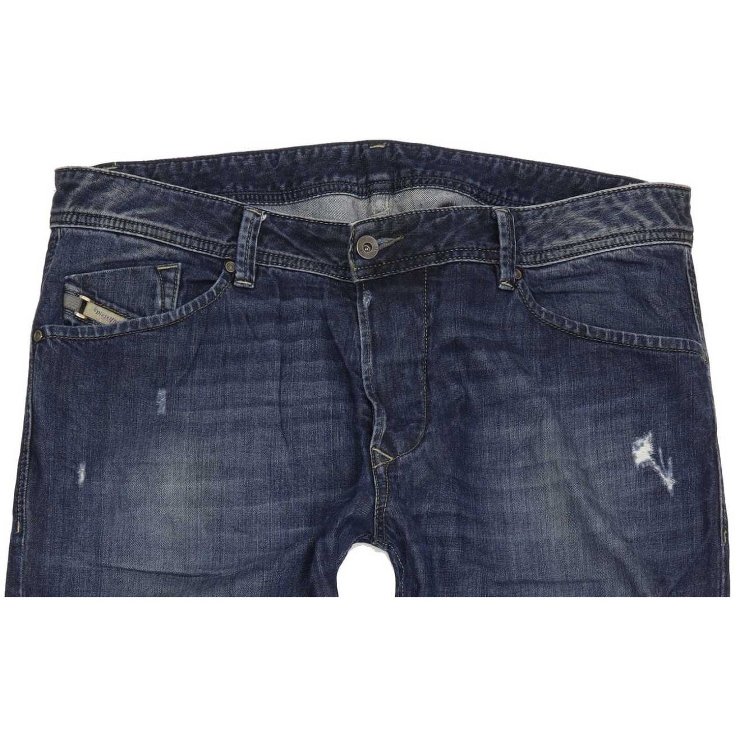 Diesel Darron Men Blue Straight Regular Jeans W37 L32