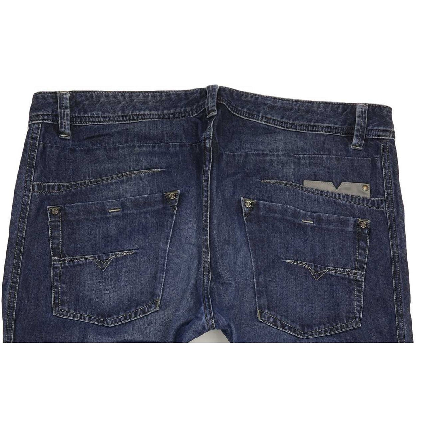 Diesel Darron Men Blue Straight Regular Jeans W37 L32