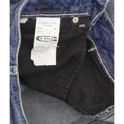 G-Star Refender Ankle Women Blue Skinny Slim Cropped Stretch Jeans W28 L25