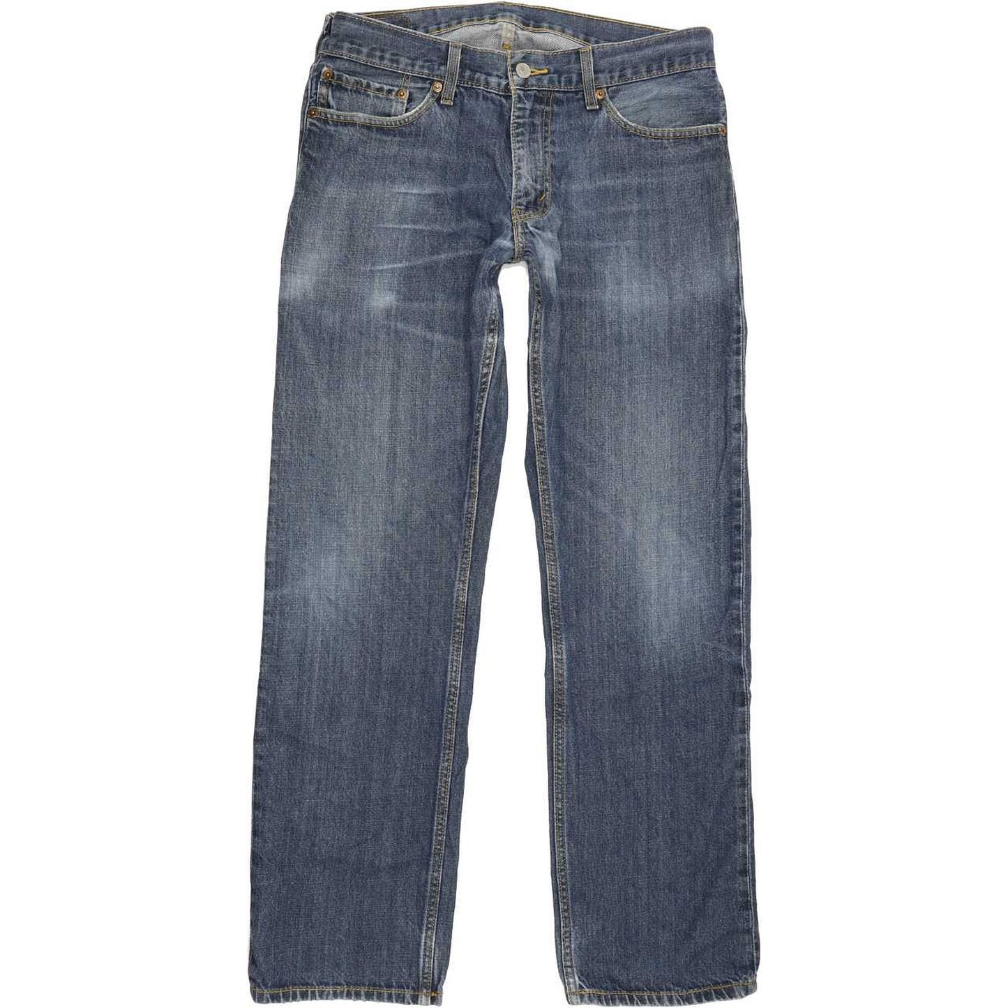 Levi's 514 Men Blue Straight Slim Jeans W34 L32