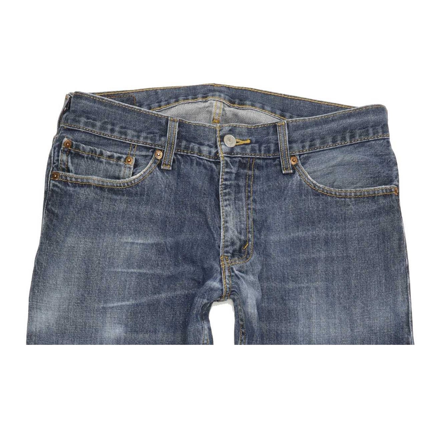 Levi's 514 Men Blue Straight Slim Jeans W34 L32
