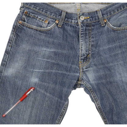 Levi's 514 Men Blue Straight Slim Jeans W34 L32