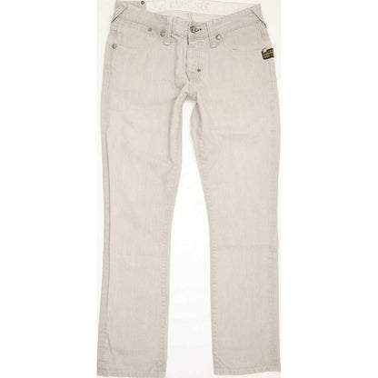 G-Star Core Sec Men Beige Straight Regular Jeans W33 L30
