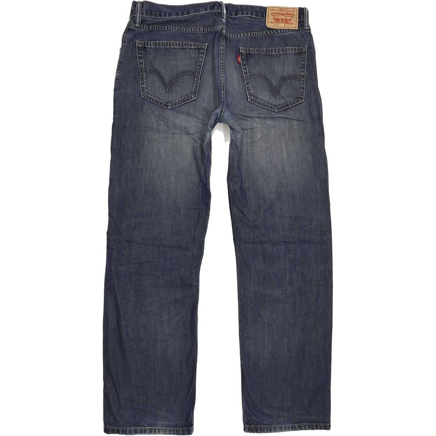 Levi's 505 Men Blue Straight Regular Jeans W36 L31