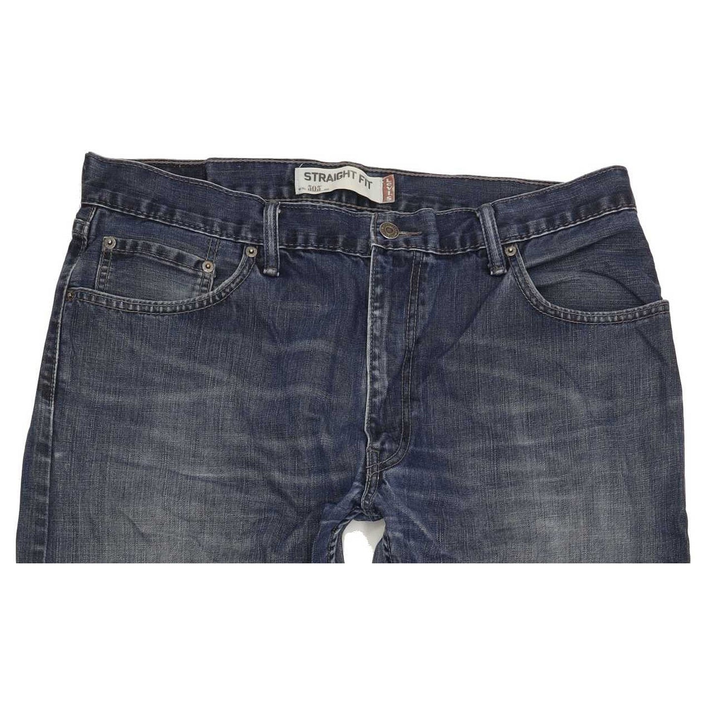 Levi's 505 Men Blue Straight Regular Jeans W36 L31