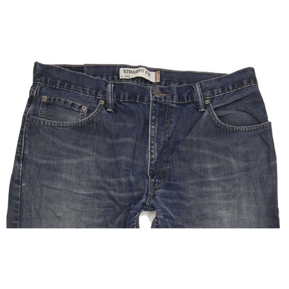 Levi's 505 Men Blue Straight Regular Jeans W36 L31