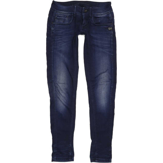 G-Star Midge Cody Women Blue Skinny Slim Stretch Jeans W28 L32