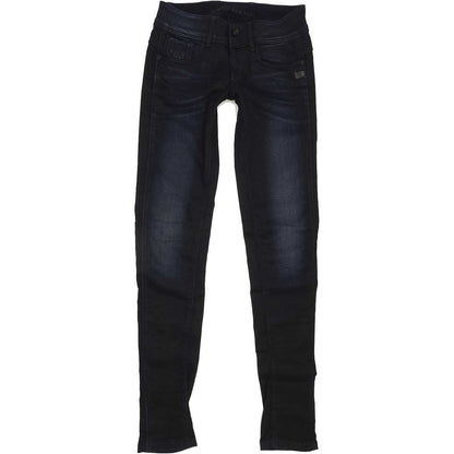 G-Star Midge Cody Women Navy Skinny Slim Stretch Jeans W28 L34