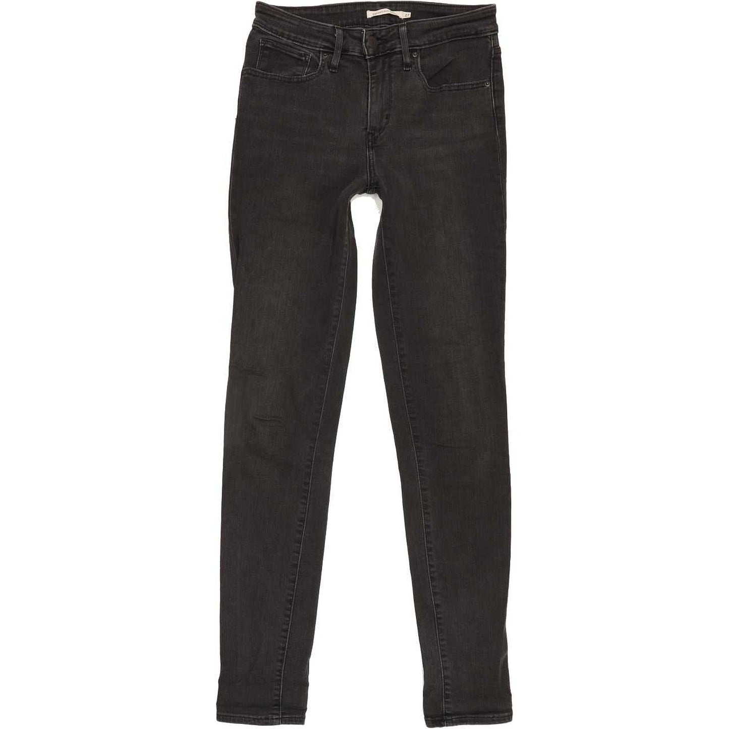 Levi's 721 High Rise Women Black Skinny Stretch Jeans W27 L32