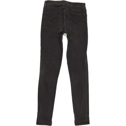 Levi's 721 High Rise Women Black Skinny Stretch Jeans W27 L32