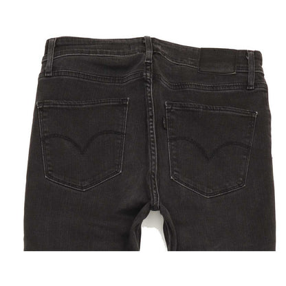 Levi's 721 High Rise Women Black Skinny Stretch Jeans W27 L32