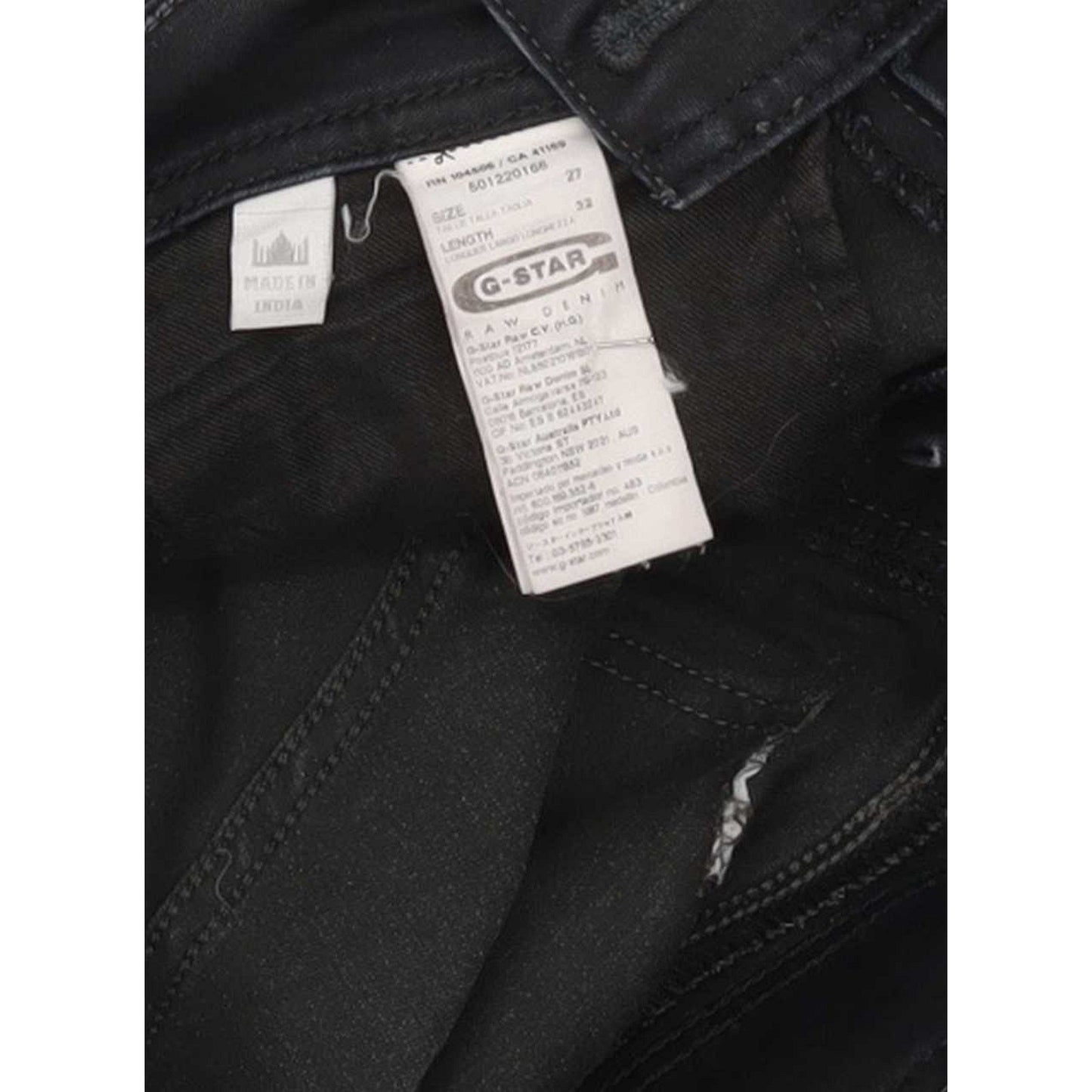 G-Star Lynn Women Navy Skinny Slim Stretch Jeans W27 L32