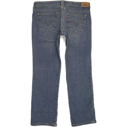 Levi's 545 Women Blue Straight Slim Stretch Jeans W34 L30