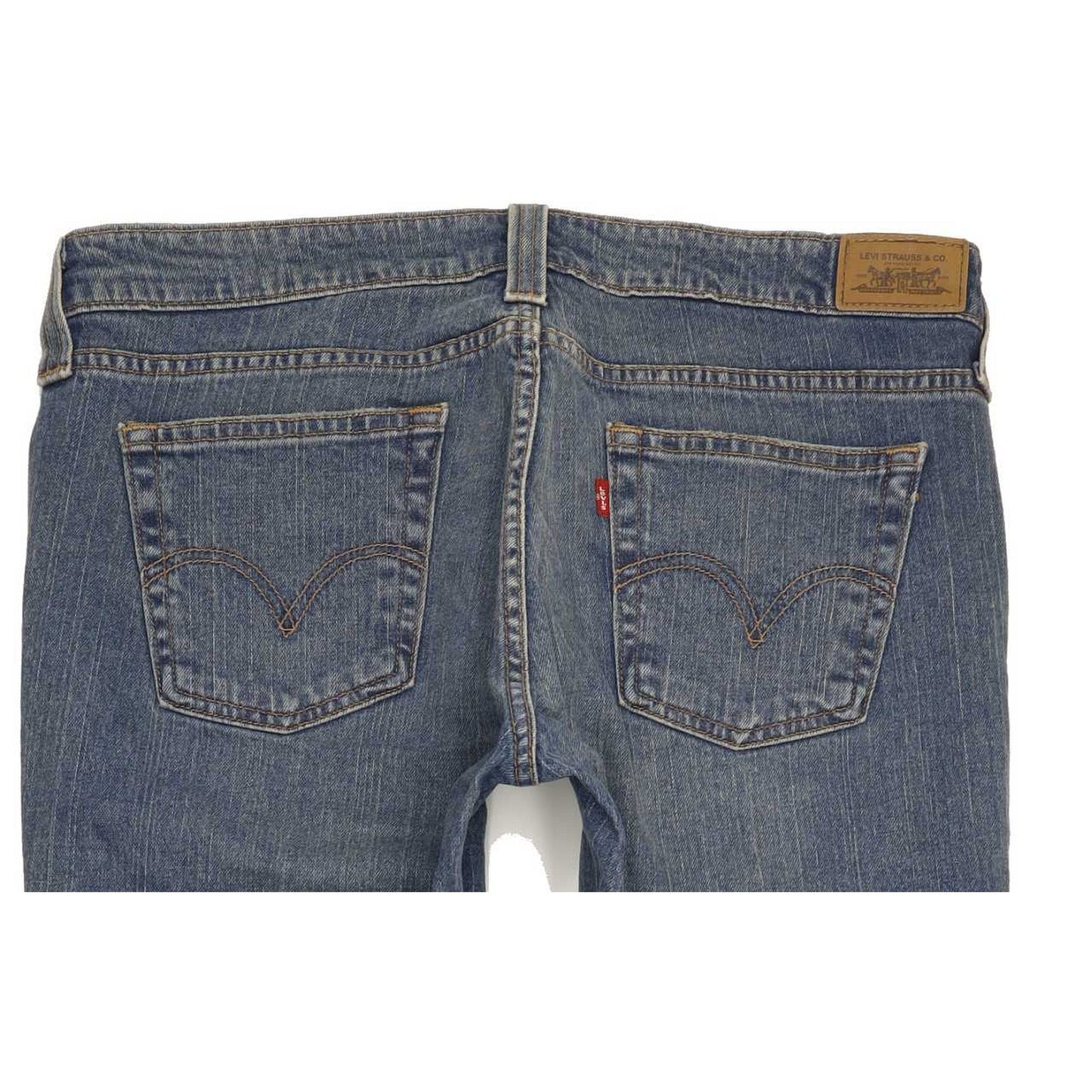 Levi's 545 Women Blue Straight Slim Stretch Jeans W34 L30