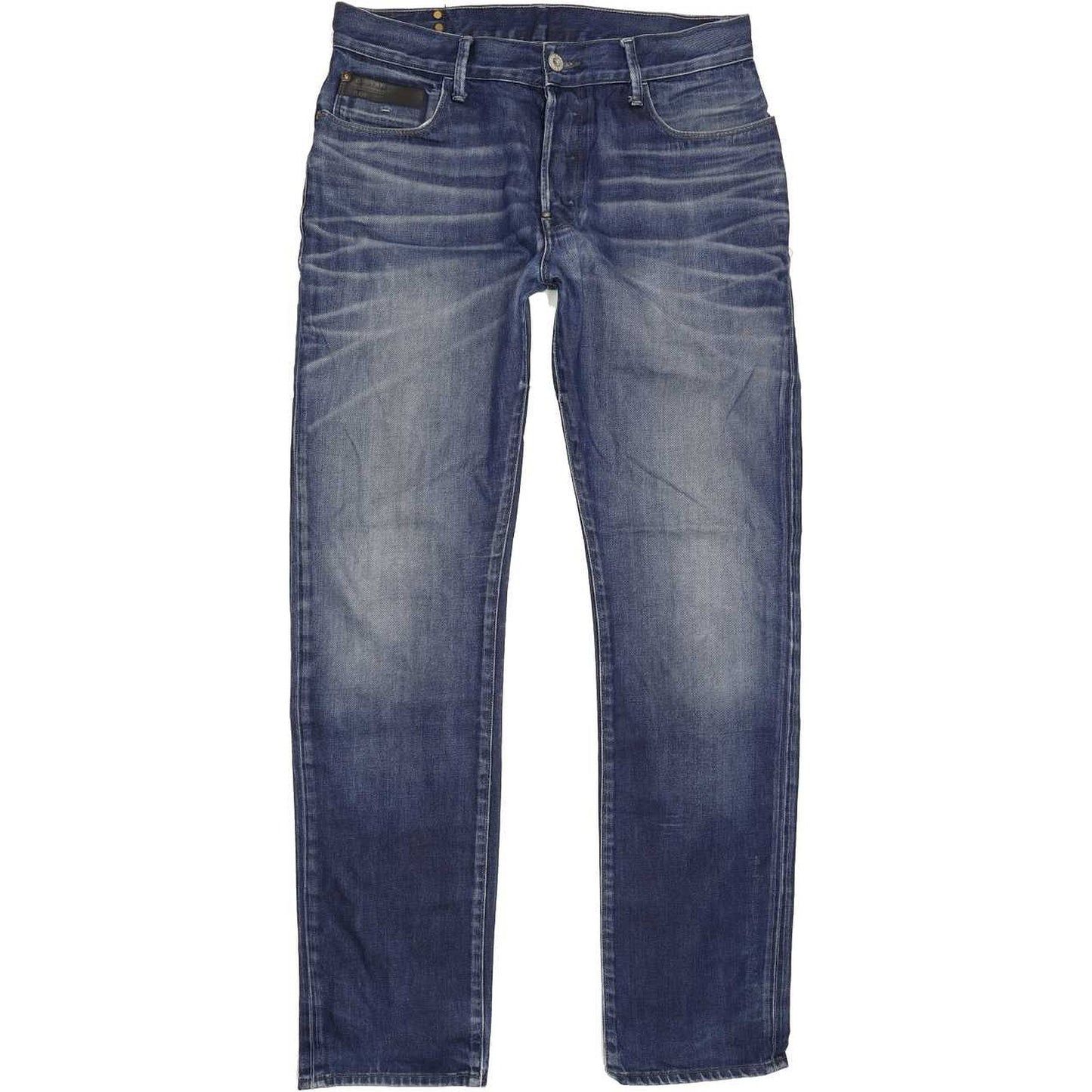 G-Star Blades Men Blue Tapered Regular Jeans W33 L33