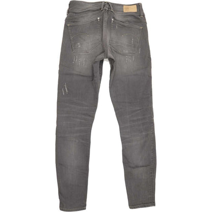 G-Star Lynn Mid Women Grey Skinny Slim Stretch Jeans W28 L29