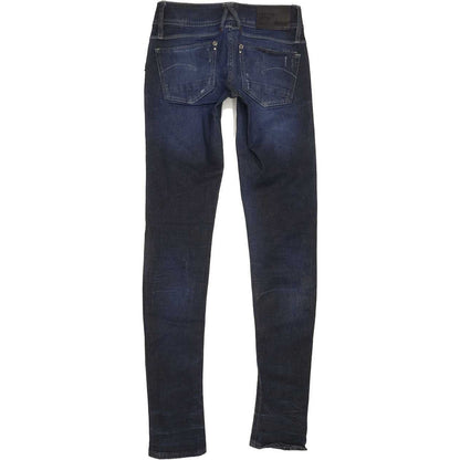 G-Star Lynn Women Blue Skinny Slim Stretch Jeans W27 L34