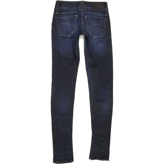 G-Star Lynn Women Blue Skinny Slim Stretch Jeans W27 L34