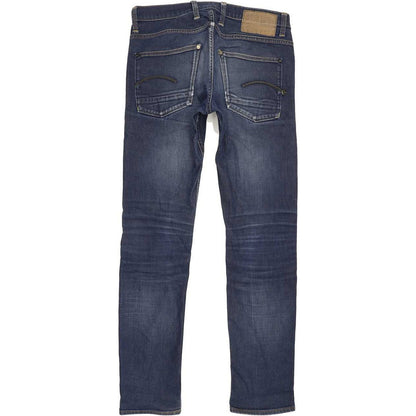 G-Star Defend Super Men Blue Straight Slim Stretch Jeans W32 L31