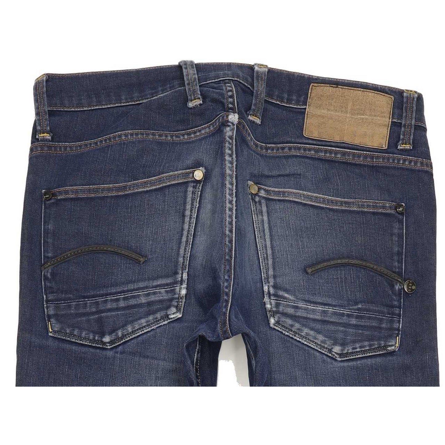 G-Star Defend Super Men Blue Straight Slim Stretch Jeans W32 L31