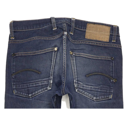 G-Star Defend Super Men Blue Straight Slim Stretch Jeans W32 L31