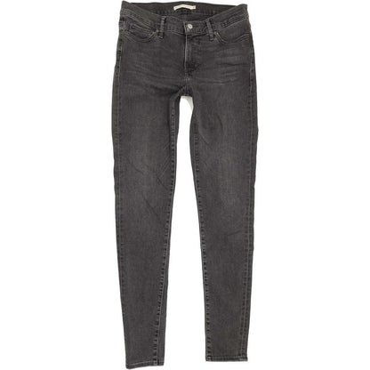 Levi's 310 Shaping Women Charcoal Skinny Slim Stretch Jeans W29 L31