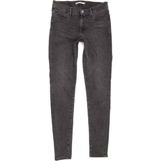 Levi's 310 Shaping Women Charcoal Skinny Slim Stretch Jeans W29 L31