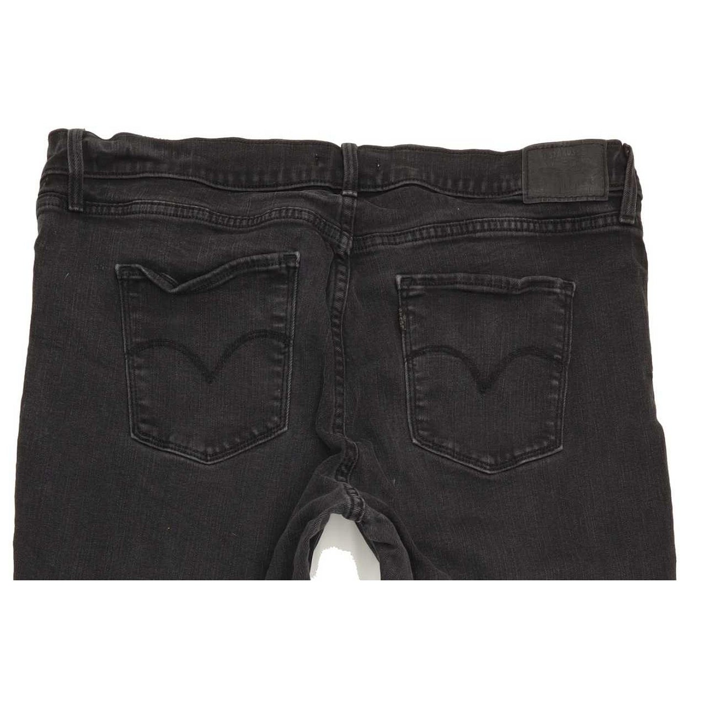 Levi's 314 Shapinig Women Black Straight Slim Stretch Jeans W34 L30