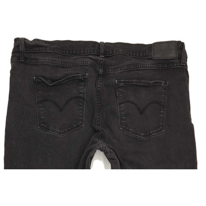 Levi's 314 Shapinig Women Black Straight Slim Stretch Jeans W34 L30