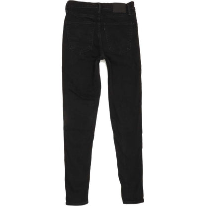 Levi's Mile High Rise Black Skinny Stretch Jeans High Waisted W28 L29