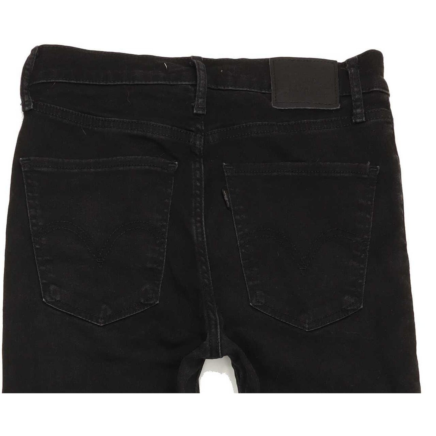 Levi's Mile High Rise Black Skinny Stretch Jeans High Waisted W28 L29