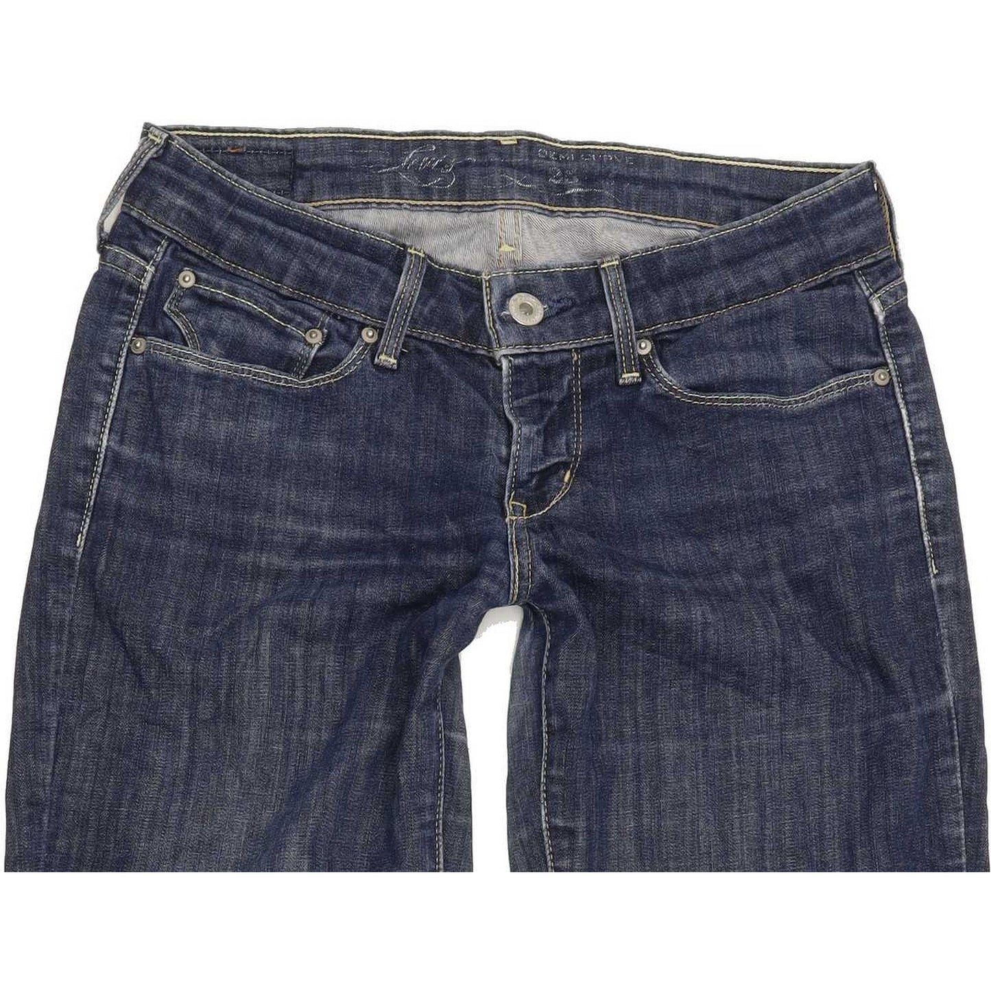 Levi's Demi Curve Women Blue Skinny Slim Stretch Jeans W25 L31