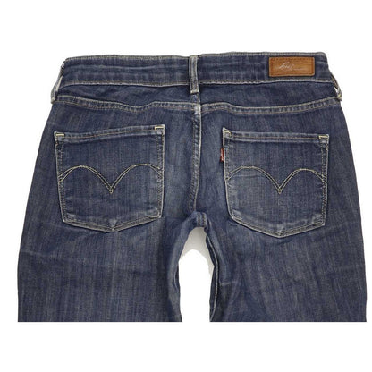 Levi's Demi Curve Women Blue Skinny Slim Stretch Jeans W25 L31