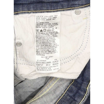 Levi's Demi Curve Women Blue Skinny Slim Stretch Jeans W25 L31