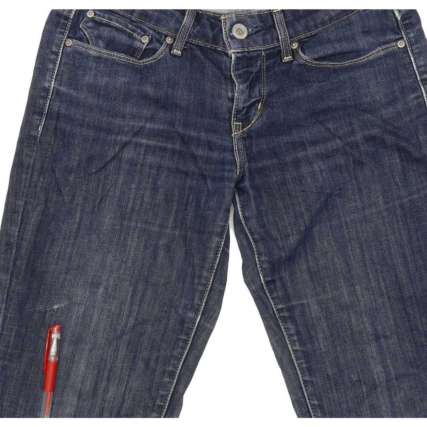 Levi's Demi Curve Women Blue Skinny Slim Stretch Jeans W25 L31