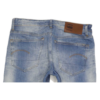 G-Star 3301 Men Blue Tapered Regular Stretch Jeans W30 L31