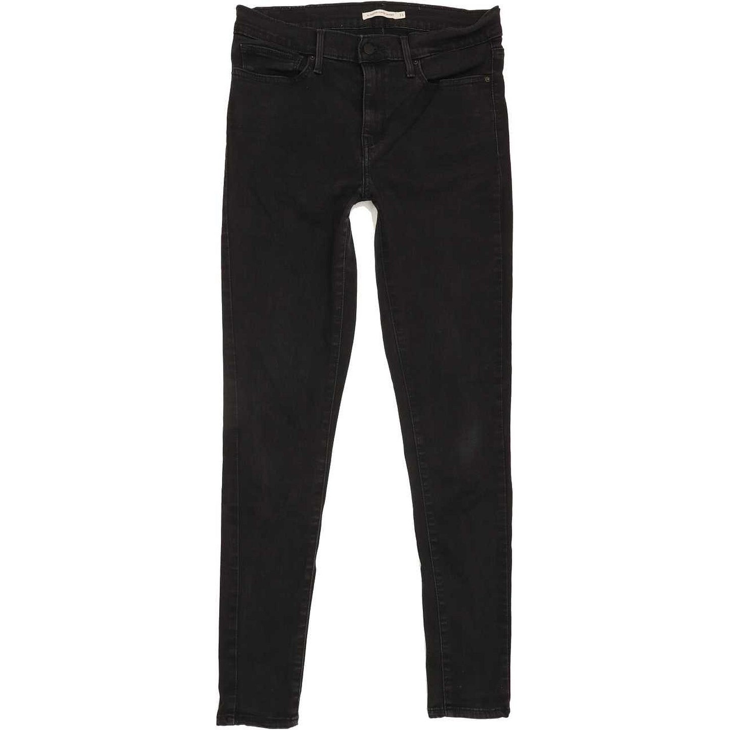 Levi's Slimming Super Women Black Skinny Slim Jeans W31 L31