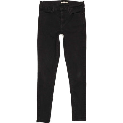 Levi's Slimming Super Women Black Skinny Slim Jeans W31 L31