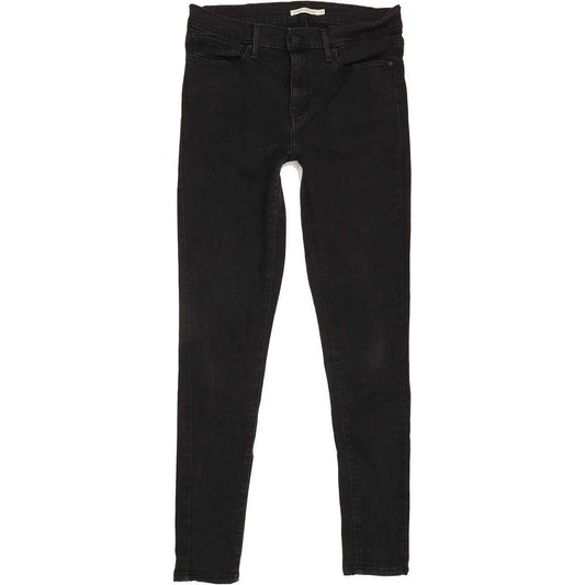 Levi's Slimming Super Women Black Skinny Slim Jeans W31 L31