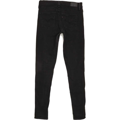 Levi's Slimming Super Women Black Skinny Slim Jeans W31 L31