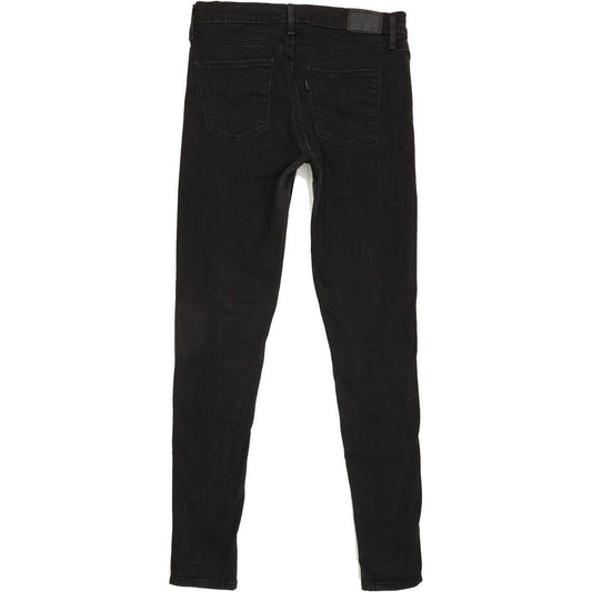Levi's Slimming Super Women Black Skinny Slim Jeans W31 L31