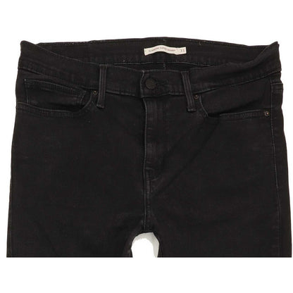 Levi's Slimming Super Women Black Skinny Slim Jeans W31 L31