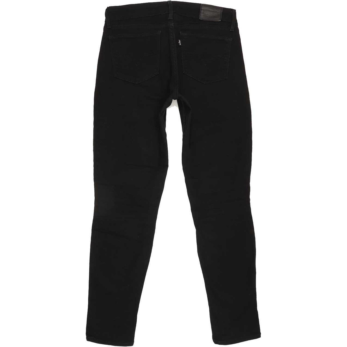 Levi's 711 Women Black Skinny Slim Stretch Jeans W28 L28