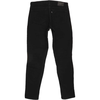 Levi's 711 Women Black Skinny Slim Stretch Jeans W28 L28