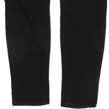 Levi's 711 Women Black Skinny Slim Stretch Jeans W28 L28
