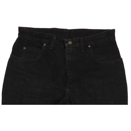 Lee Oklahoma Men Black Straight Relaxed Jeans W35 L31