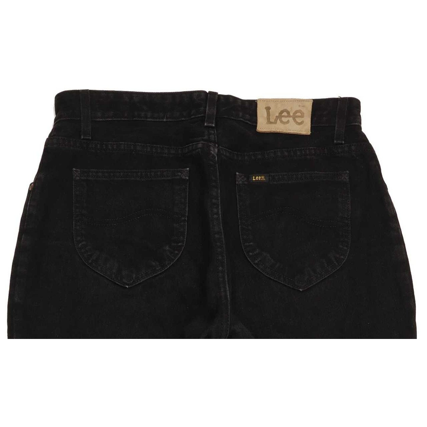 Lee Oklahoma Men Black Straight Relaxed Jeans W35 L31