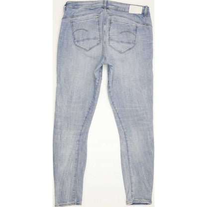 G-Star Arc 3D Mid Women Blue Skinny Slim Stretch Jeans W33 L31